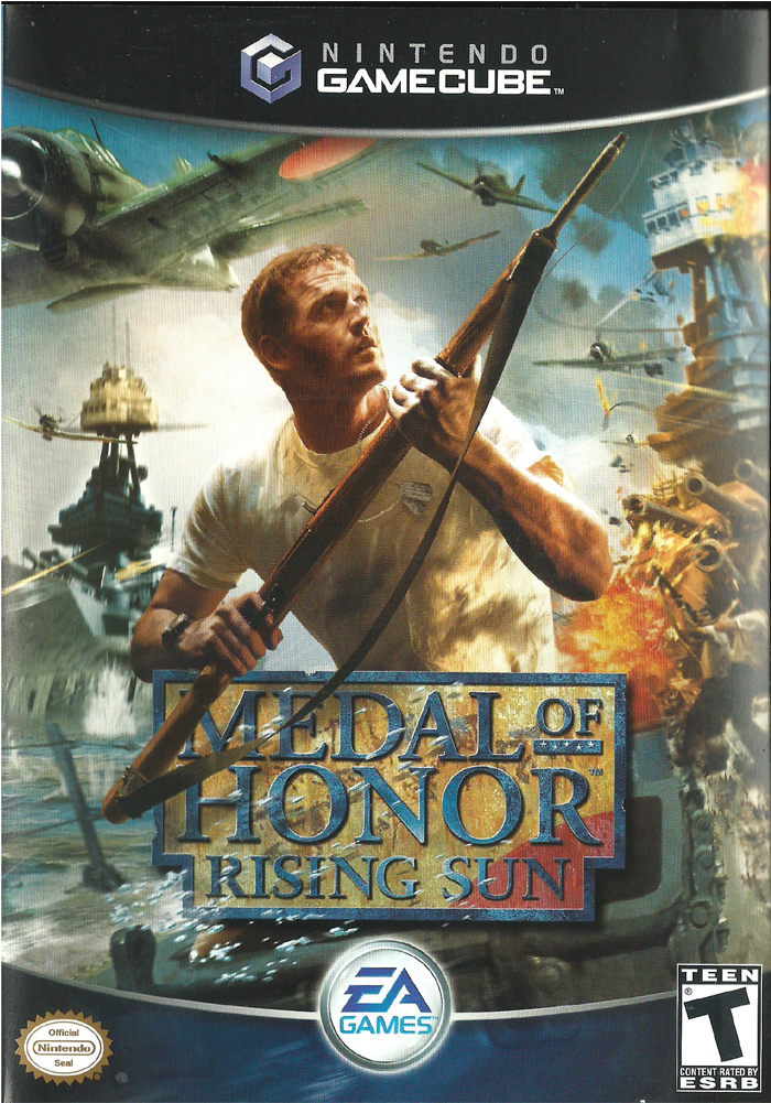 Medal Of Honor Rising Sun - Gamecube Medal Of Honor Rising Sun (1000x1000), Png Download