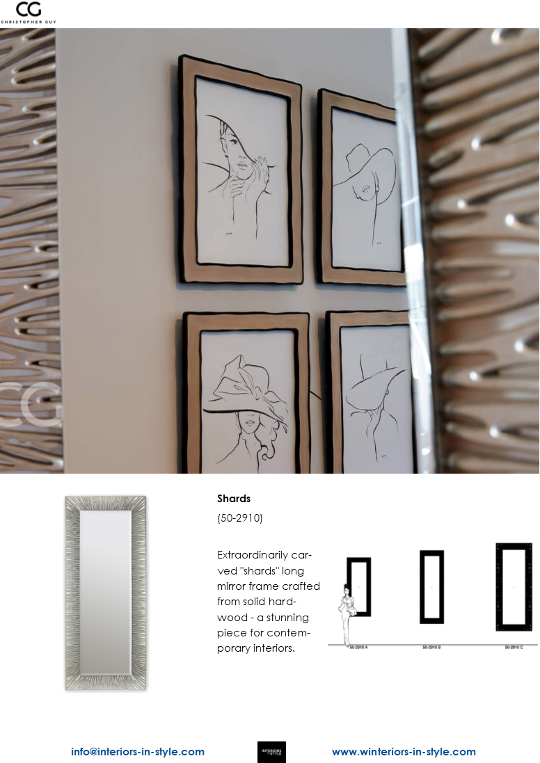 50-2910 Shards Extraordinarily Carved "shards" Long - Wood (776x1097), Png Download