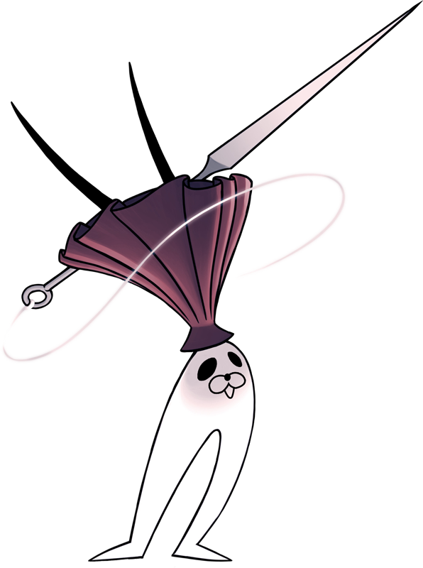340 Kb Png - Hollow Knight Silk Song (596x800), Png Download