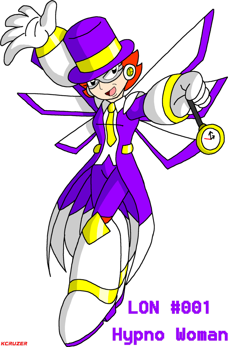Robot Masters In How I Think They Would Look Like In - Hypno Woman Mega Man (788x1200), Png Download