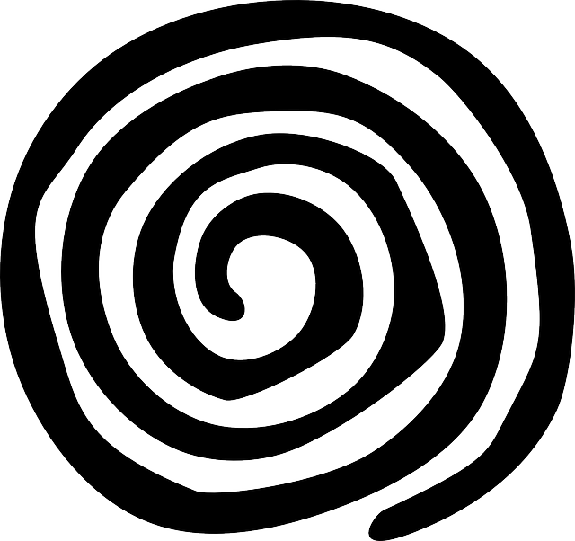 Free Photo Spiral Arizona Primitive Petroglyph Tribal - Spiral Clipart (640x602), Png Download