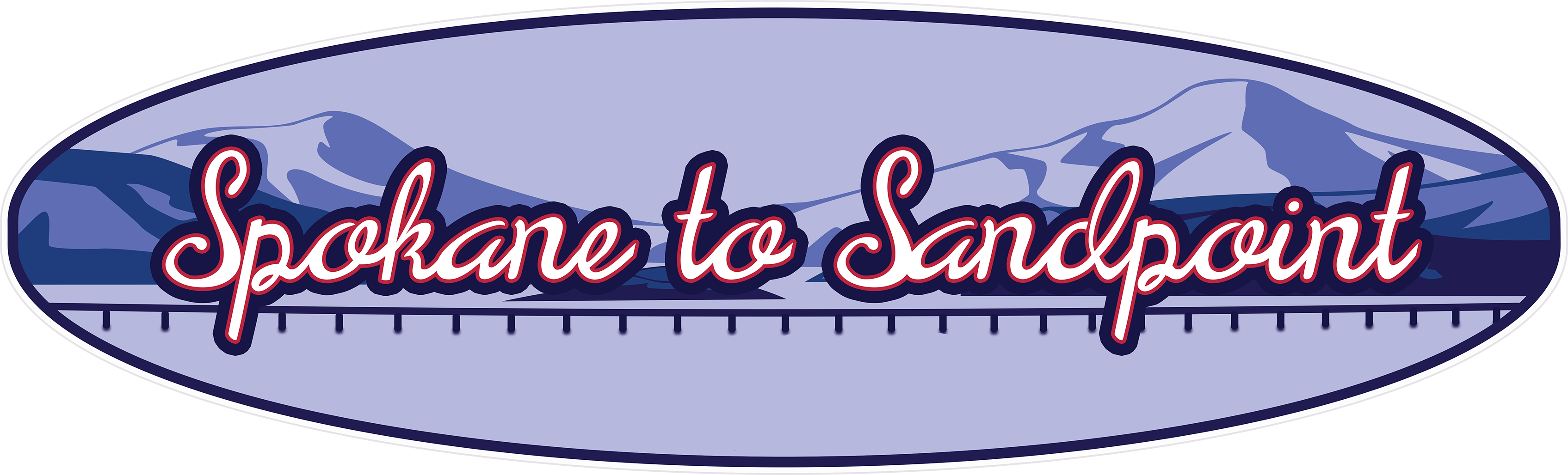 Spokane To Sandpoint An Overnight Team Running Relay (3390x1028), Png Download