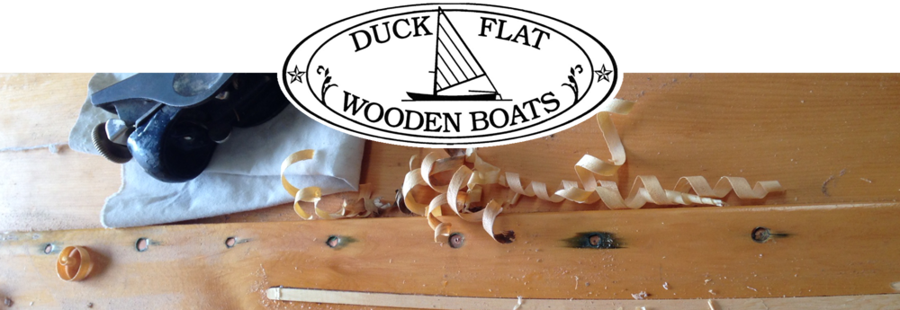 Duck Flat Wooden Boats (1000x345), Png Download