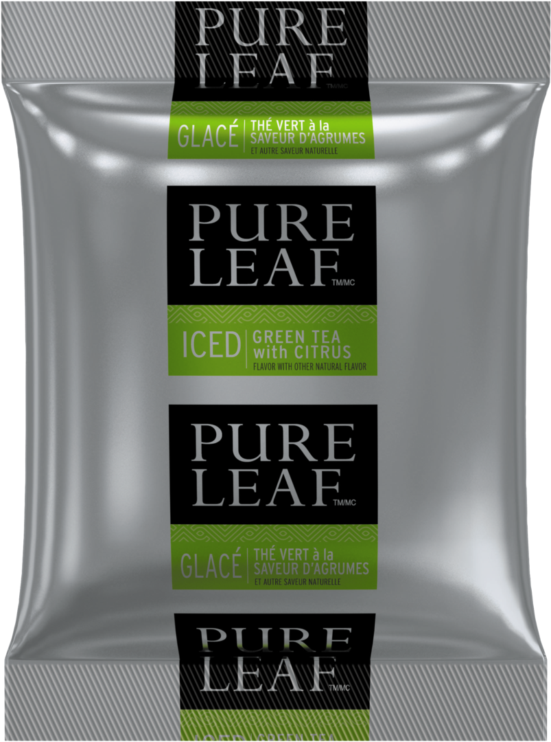 Pure Leafᵀᴹ Iced Loose Tea Pouch Green With Citrus - Energy Drink (1400x1400), Png Download