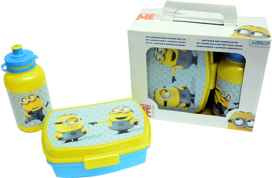 Store Lunch Box Bottle Minions - Baby Toys (1000x1000), Png Download