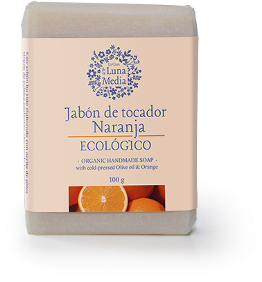 Jabón De Naranja - Bar Soap (500x650), Png Download