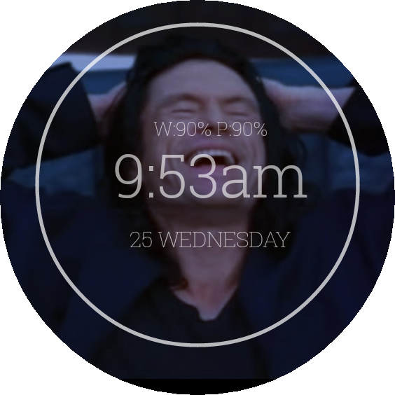 Tommy Wisseau Watch Face Preview (564x564), Png Download