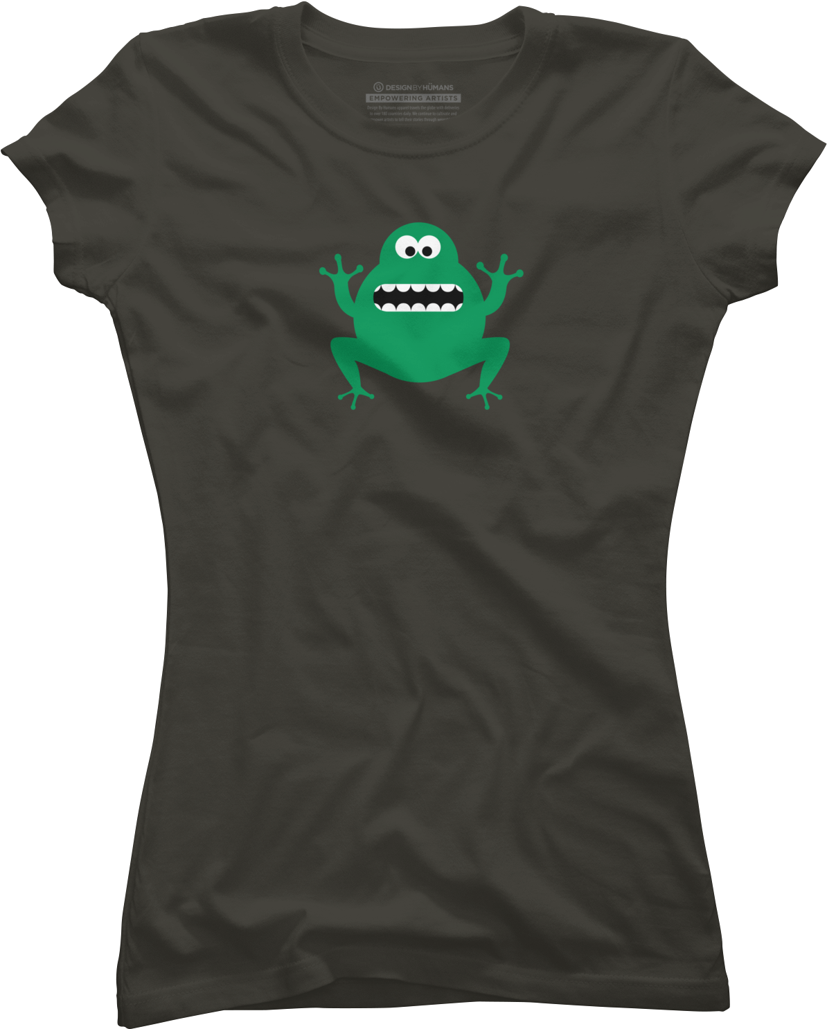 Crazy Funny Frog Juniors T Shirt - T-shirt (1500x1800), Png Download