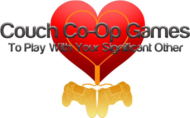 Couch Co-op - Heart (1200x584), Png Download