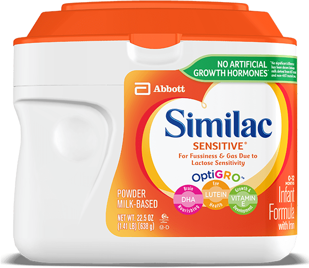 Similac Sensitive Stage - Similac Sensitive Formula (600x600), Png Download