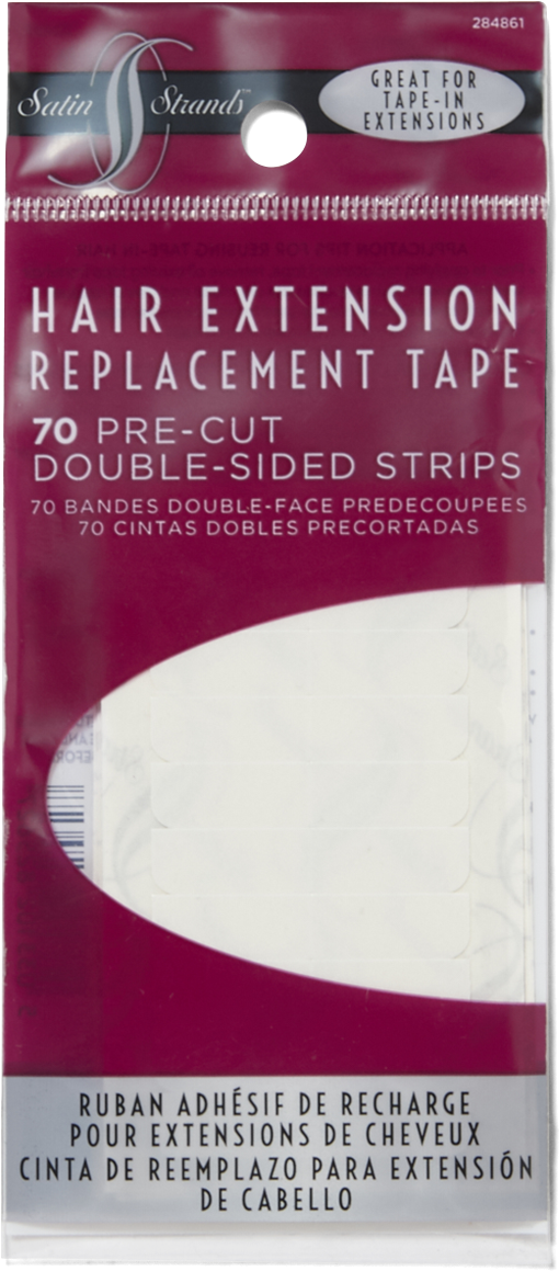 Hair Extension Replacement Tape Strips - Nail Care (1500x1500), Png Download