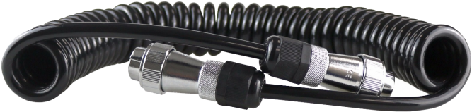 Tractor And Trailer Unit Leads And Connecting Lead - Garden Hose (700x700), Png Download