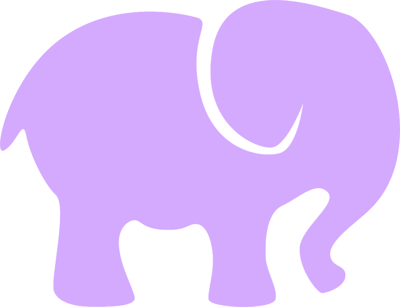 Download Purple Elephant PNG Image with No Background - PNGkey.com