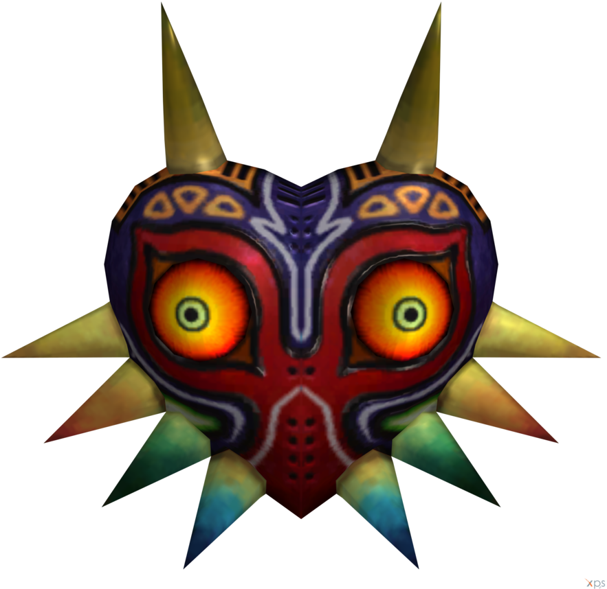 Majoras Mask Transparent - Ittens Color Wheel Star (894x894), Png Download