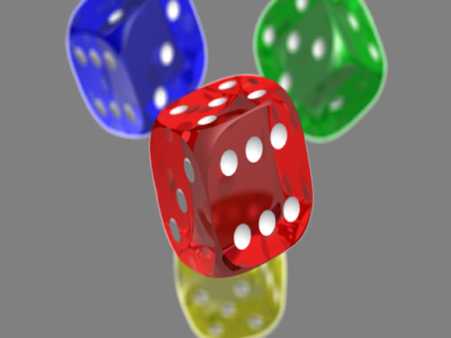Drawn Dice Transparent Background - Png Alpha Channel (640x480), Png Download