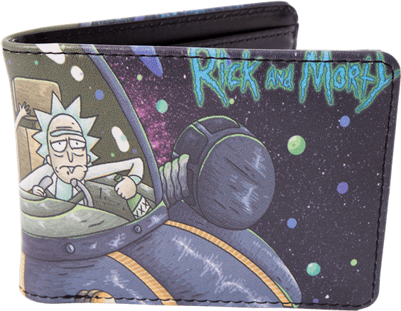 Rick And Morty - Wallet (600x600), Png Download