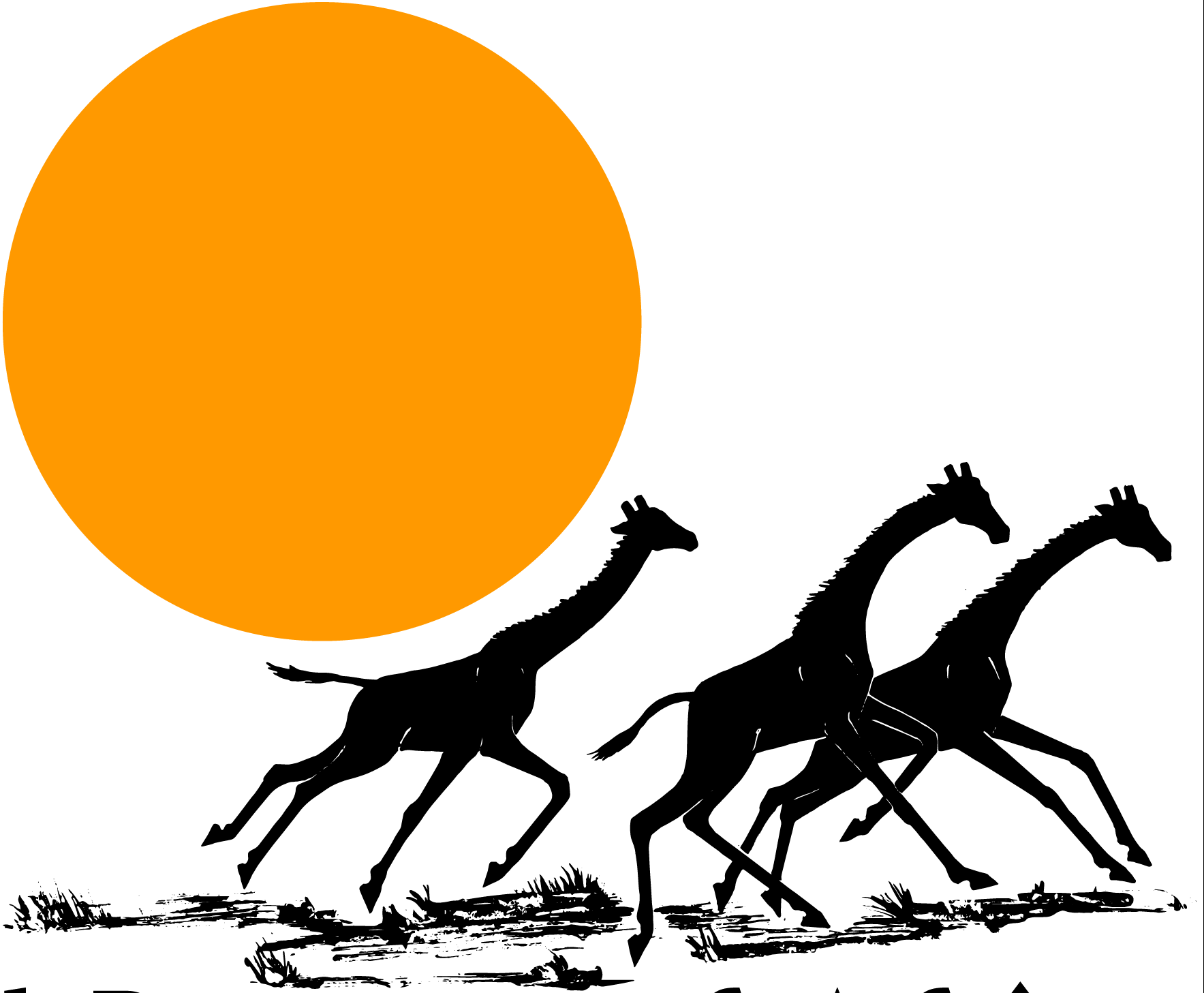 I Dream Of Africa - Giraffe (1767x1457), Png Download