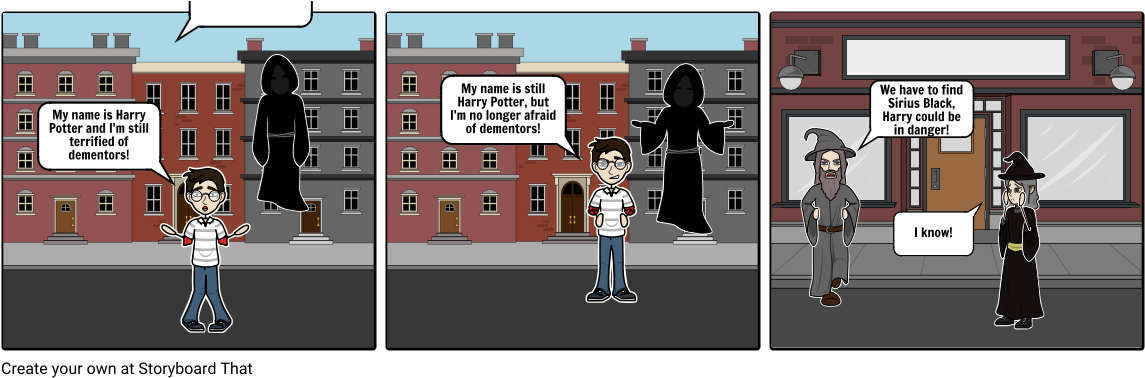 Harry Potter And The Prisoner Of Azkaban - Storyboard On Health Is Wealth (1164x385), Png Download