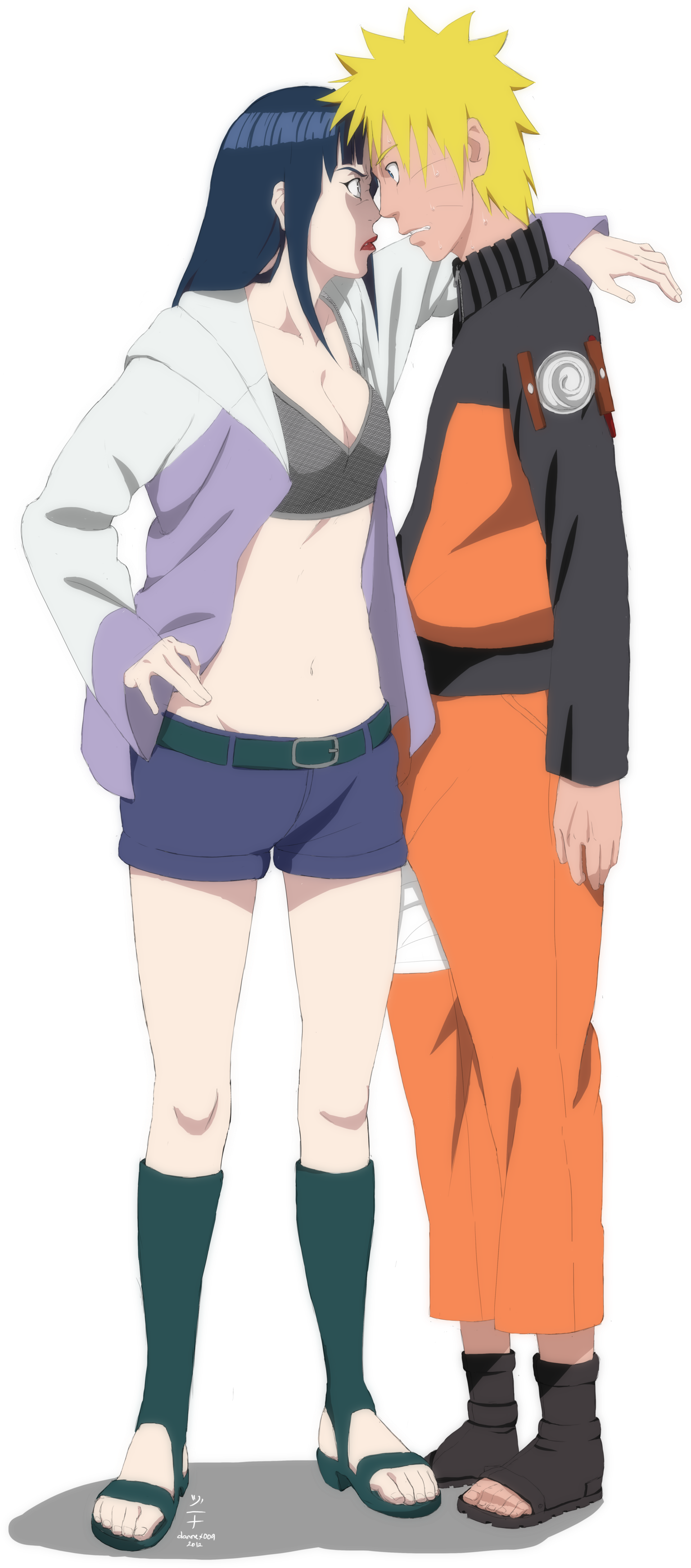 Silhouette - Naruto (1600x3573), Png Download