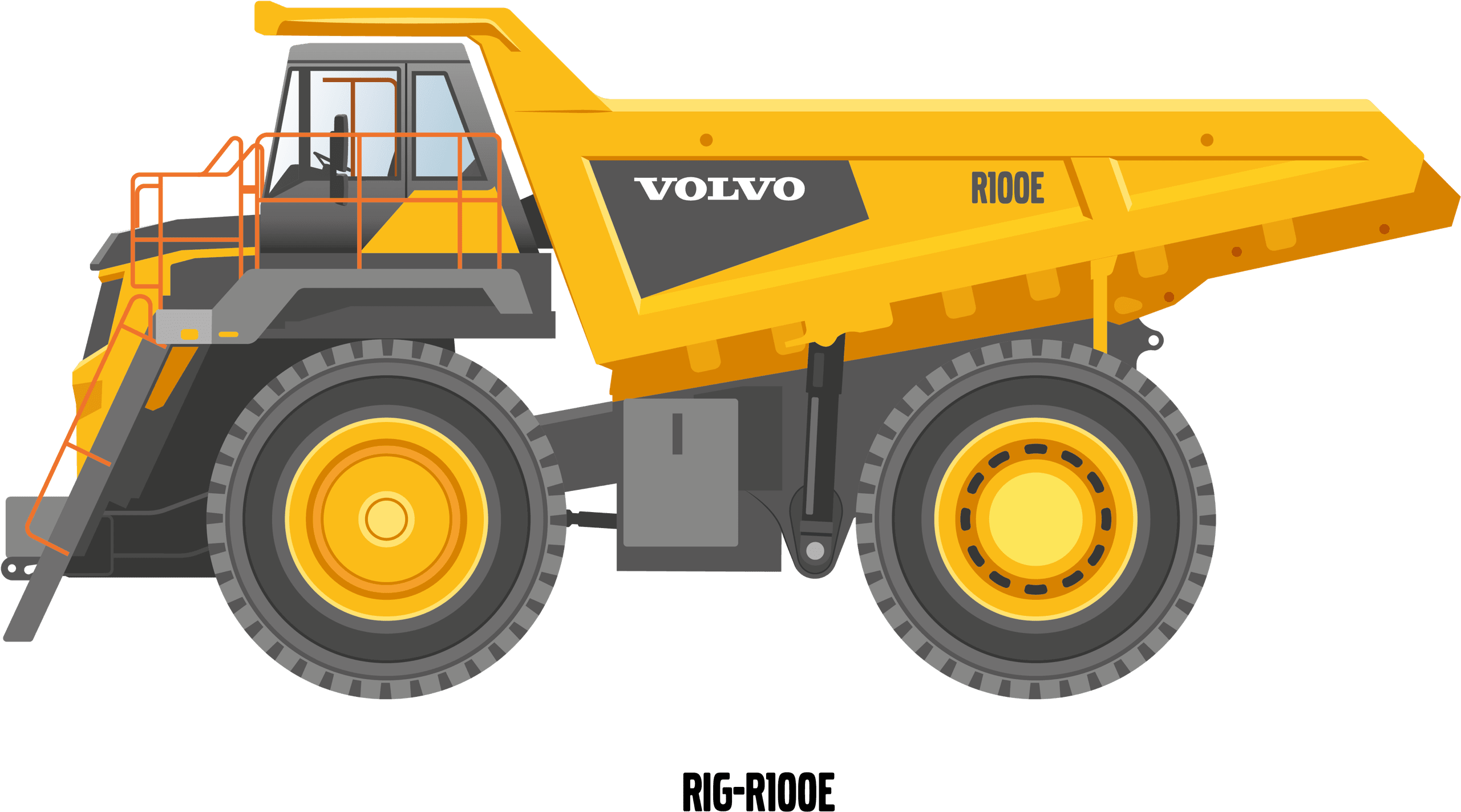 Volvo R100e - Ab Volvo (2560x1439), Png Download