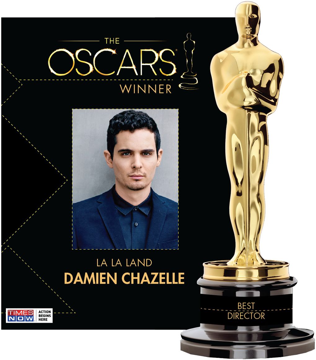 Times Now On Twitter - Oscar Award (1068x1200), Png Download