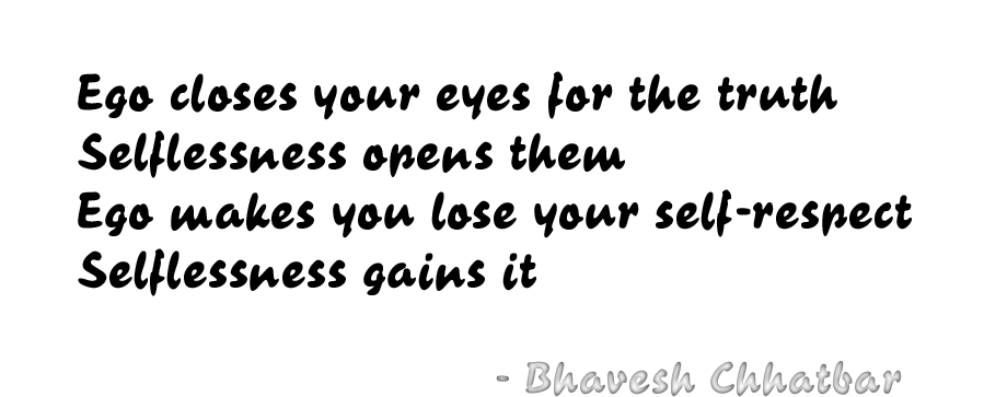 Ego Vs Selflessness W=541&amp - Quotes (923x394), Png Download