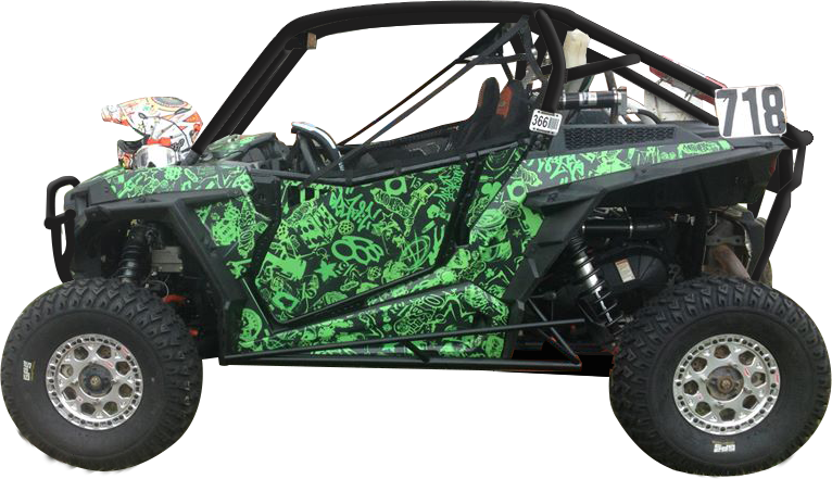 Atv Custom Wrap (766x441), Png Download