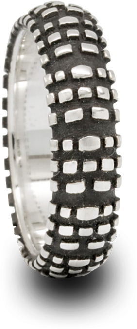Motocross Tire Wedding Ring (924x784), Png Download