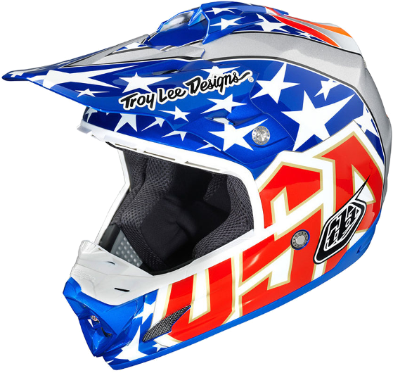 Tldhelmet - Usa Dirt Bike Helmet (600x600), Png Download