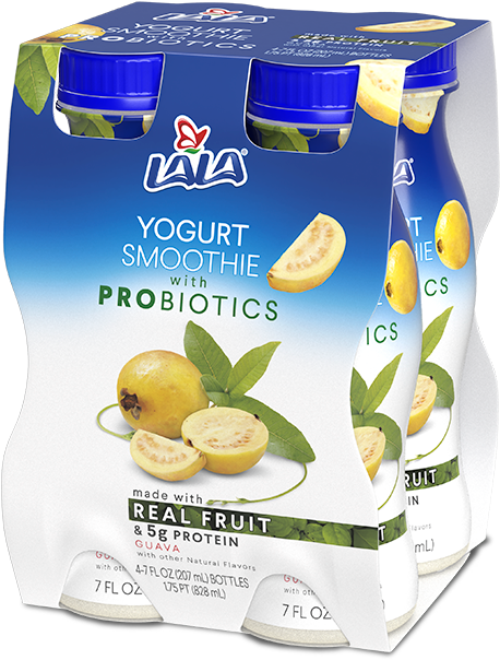 Guava Lala® Yogurt Smoothie - Juicebox (800x800), Png Download