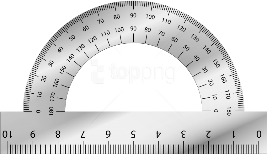 Free Png Download Protractor Clipart Png Photo Png - Protractor Png (850x502), Png Download