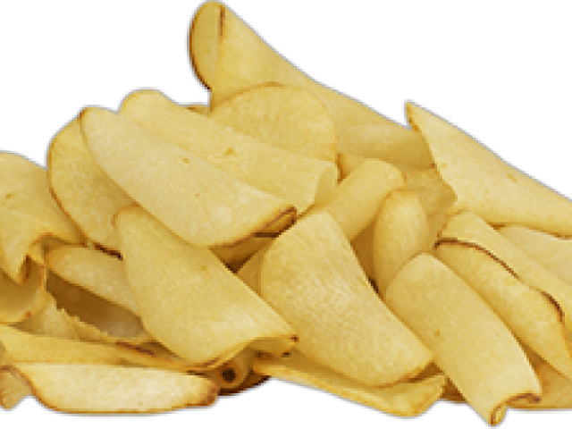 Potato Chips Clipart Cassava - Potato Chip (640x480), Png Download