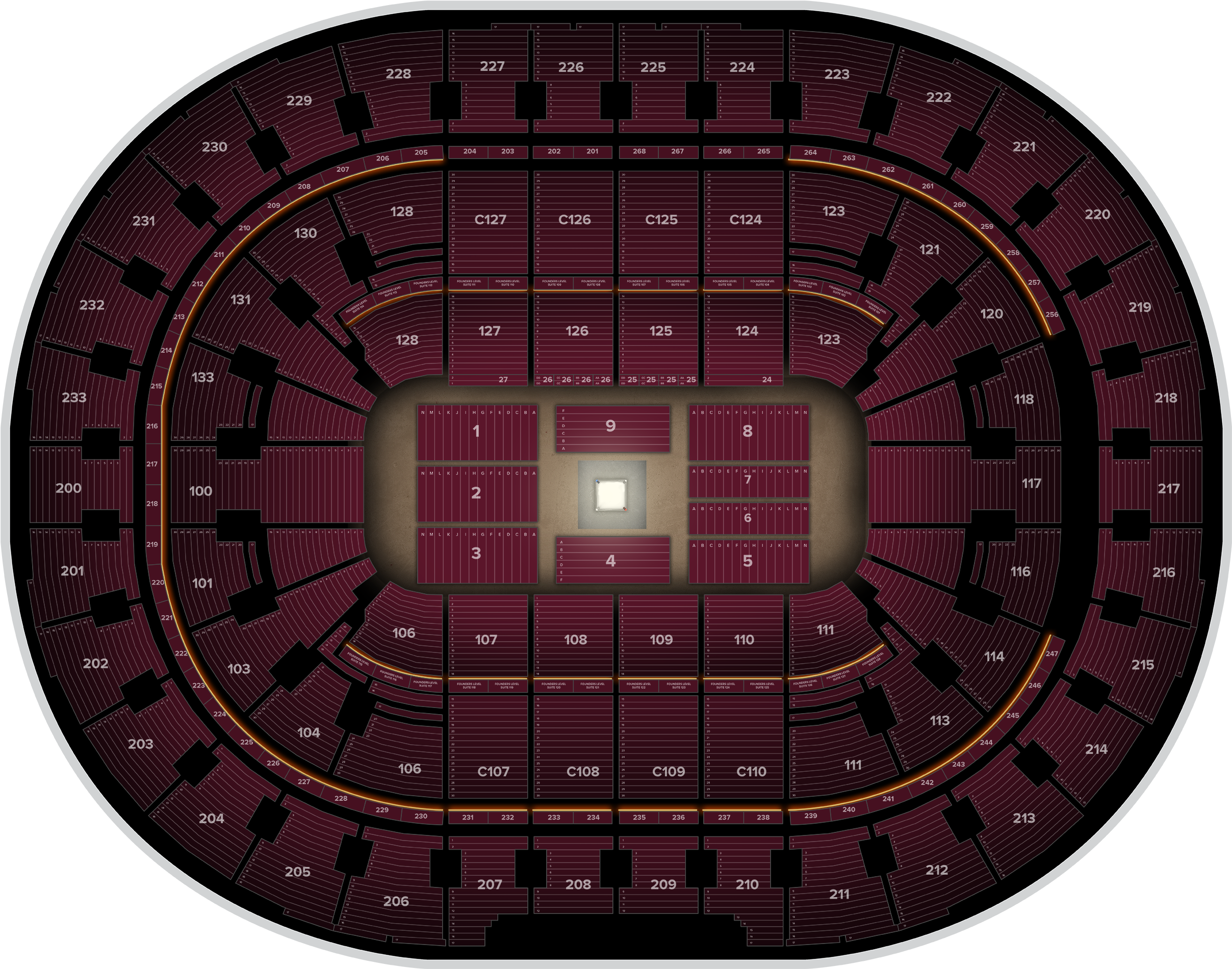 Quicken Loans Arena - Soccer-specific Stadium (2560x1936), Png Download