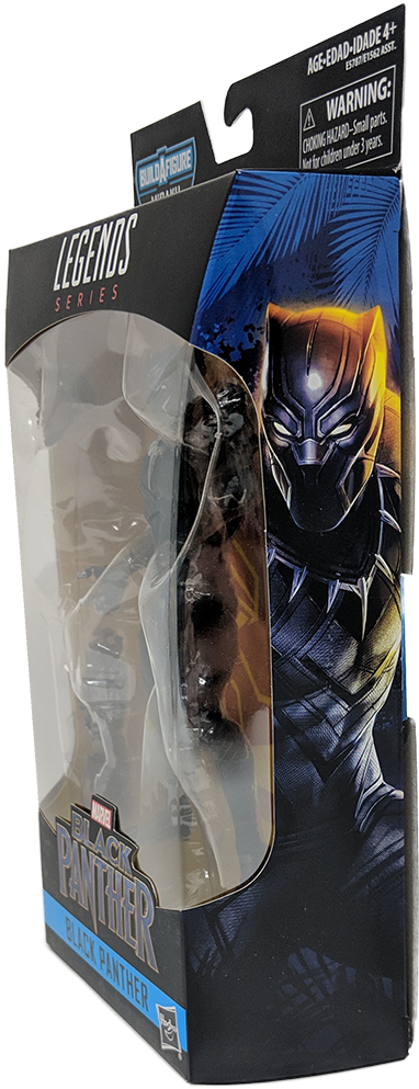 Marvel Legends Black Panther Wave 2 Black Panther Action - Action Figure (1024x1024), Png Download