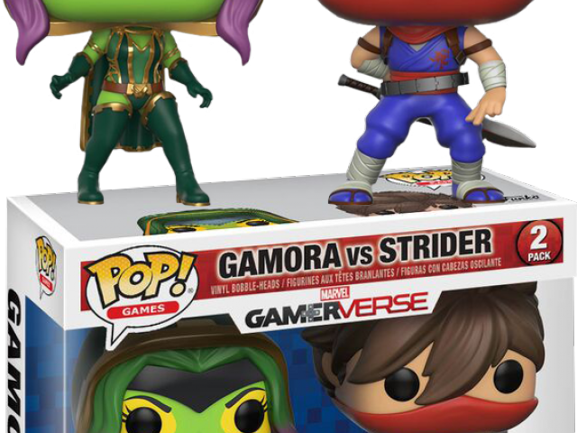 Black Panther Clipart Marvel Vs Capcom - Funko Pop Gamora Vs Strider (640x480), Png Download