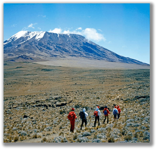 How Long Does It Take To Climb Mount Kilimanjaro - Kilimanjaro (706x647), Png Download