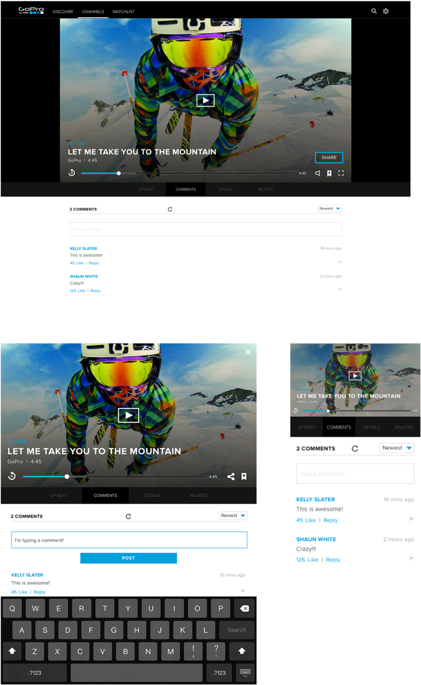 Gopro Comments Screens (1000x1460), Png Download
