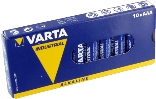 Varta 10 Aa Alkline Batteries - Pile (625x625), Png Download