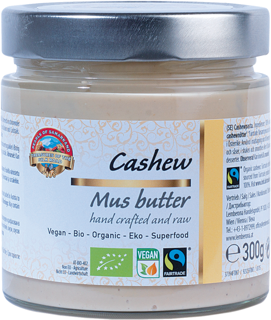 Cashew Mus Butter Neu - Fair Trade (1200x1200), Png Download