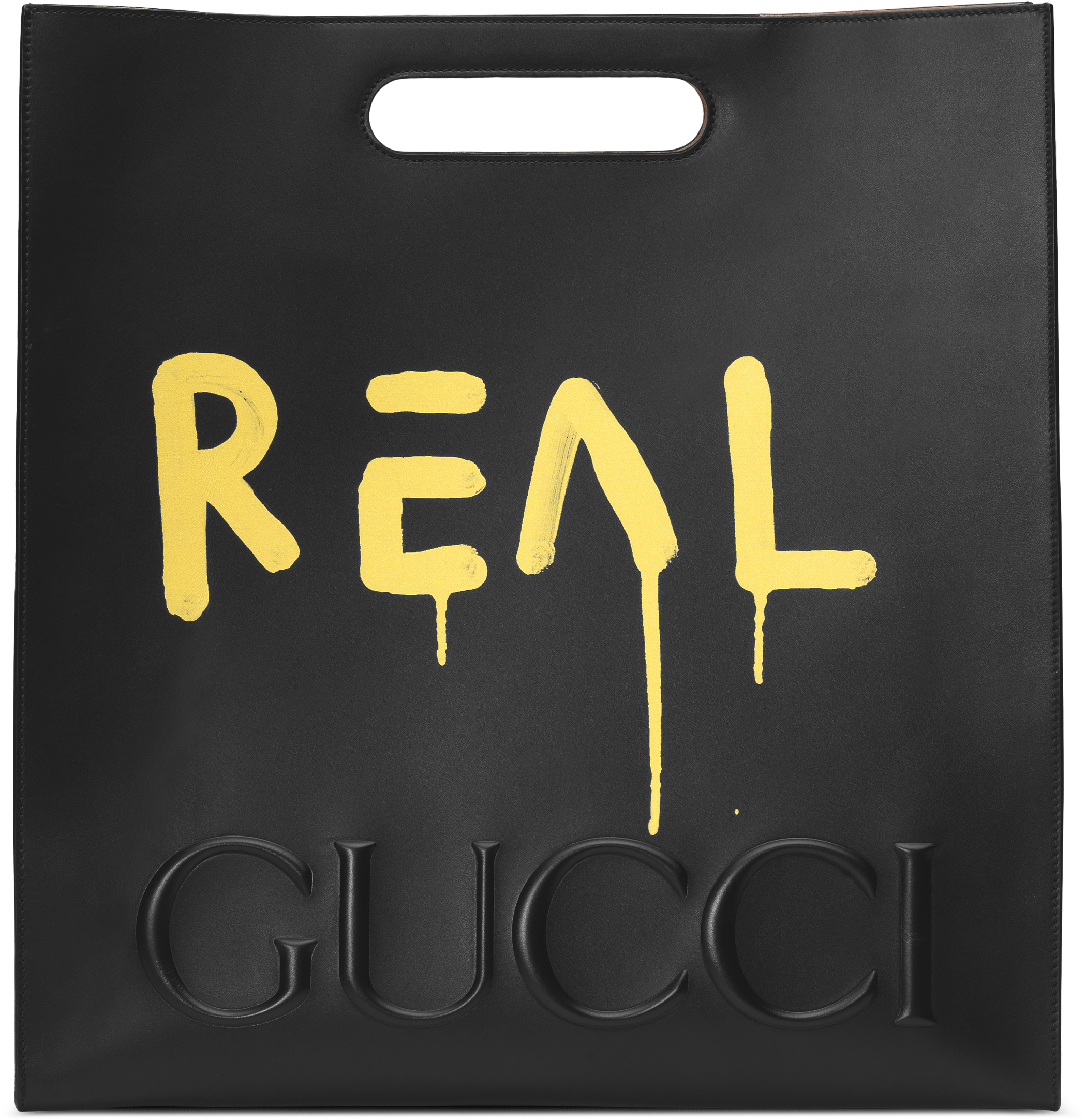 Gucci Guccighost Tote, - Bag (2400x2174), Png Download