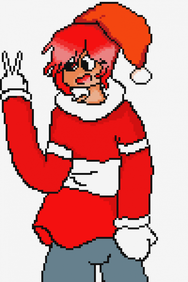 Merry Christmas Everyone Png - Cartoon (728x1092), Png Download