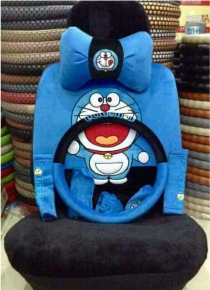 Doraemon - Car Seat (580x580), Png Download