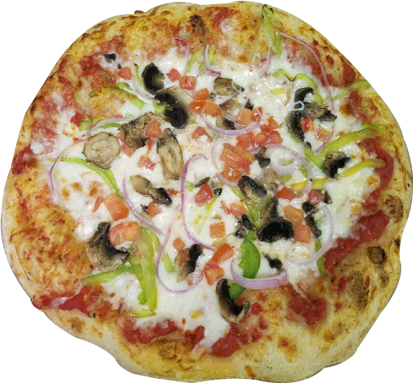 Jenny Lynd's Veggie Pizza - California-style Pizza (600x600), Png Download