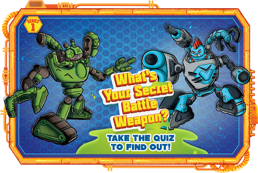 What's Your Secret Battle Weapon - Ready 2 Robot Tank (960x600), Png Download