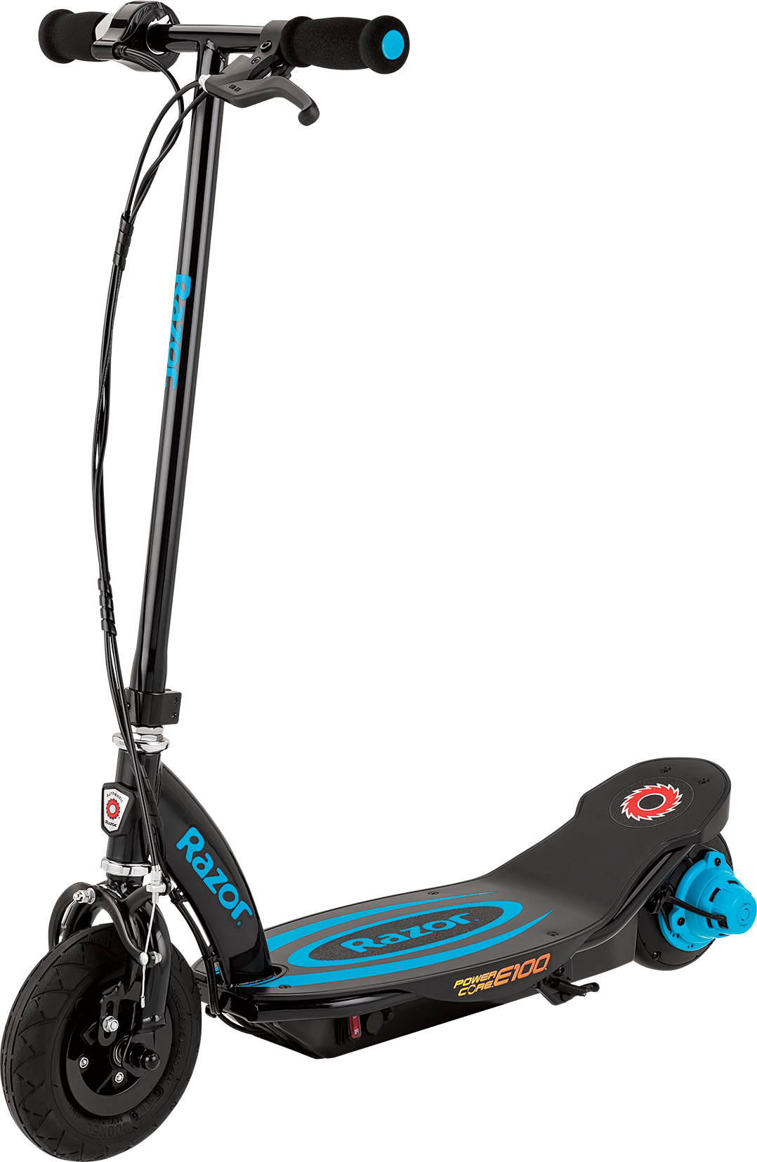 Powercoree100 Bl Product - Razor Power Core E100s (1078x1655), Png Download