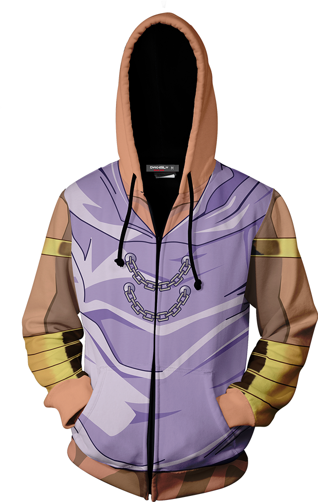 Yu Gi Oh Marik Ishtar Cosplay Zip Up Hoodie Jacket - Ben 10 Omniverse Hoodie Hd (1024x1024), Png Download