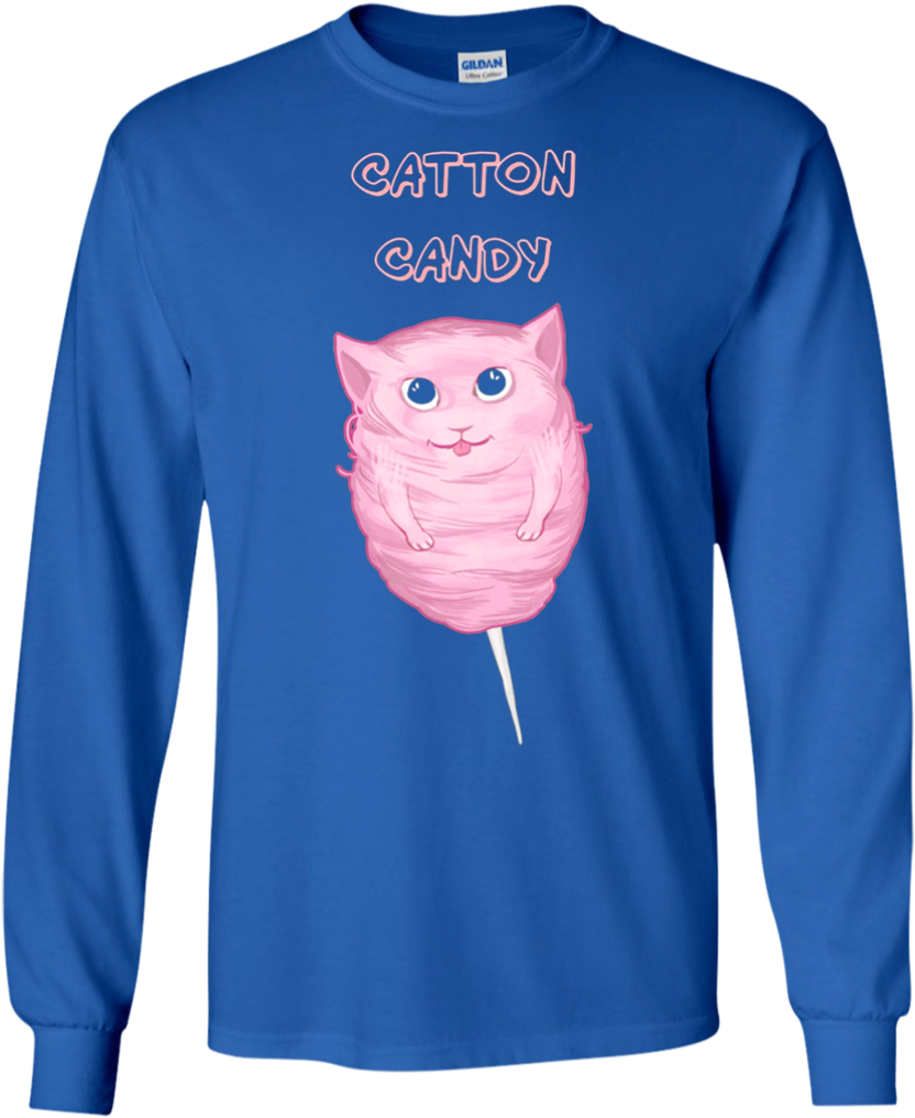 Catton Candy - T-shirt (1024x1024), Png Download