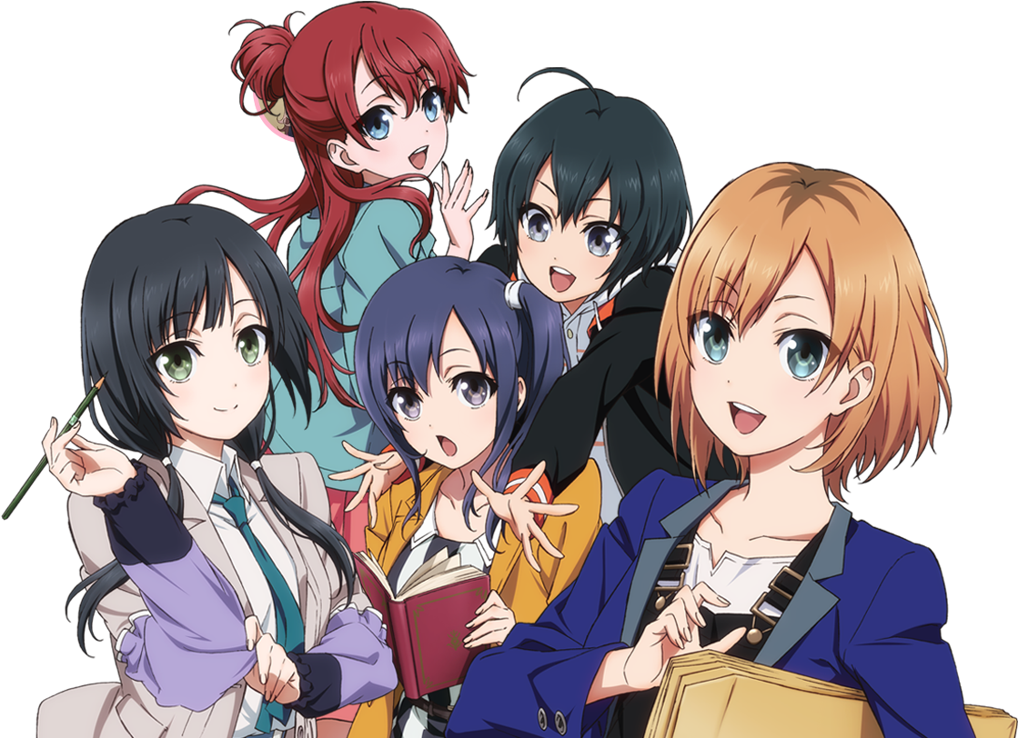 What Does It Take To Make An Anime What Is It Like - Anime Shirobako Personagens (1137x811), Png Download