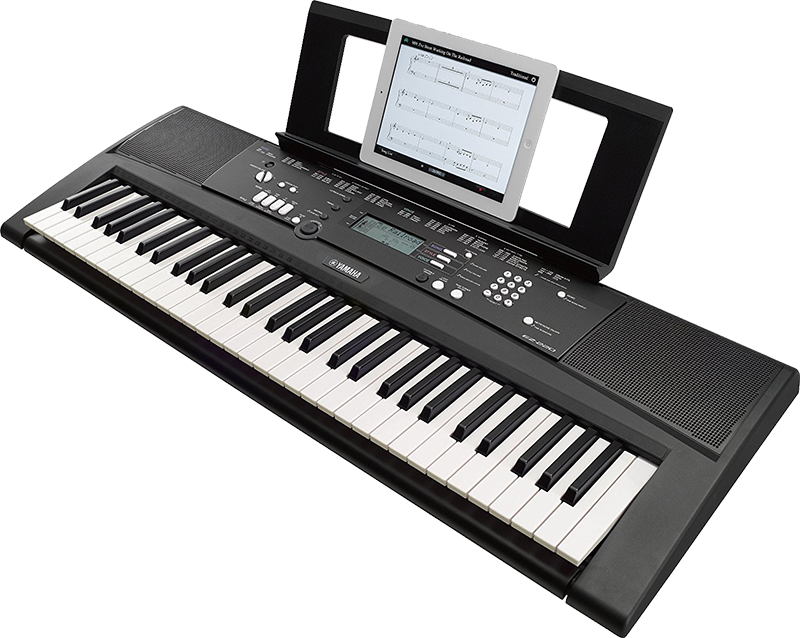 Keyboard - Yamaha Keyboard 220 (800x638), Png Download