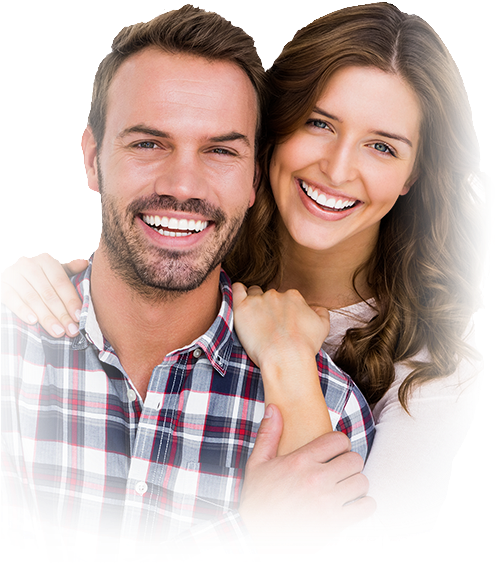 Couple Smiling (494x655), Png Download